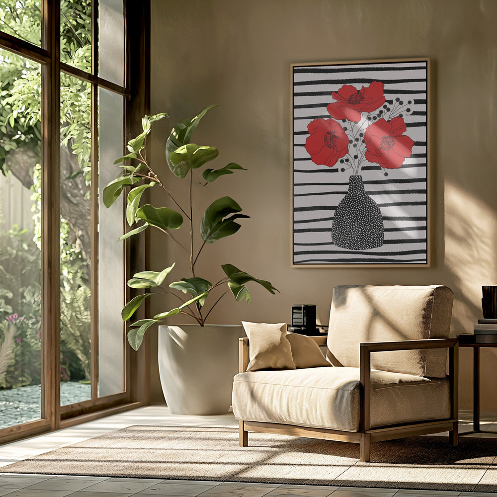 Three Poppies | Poster