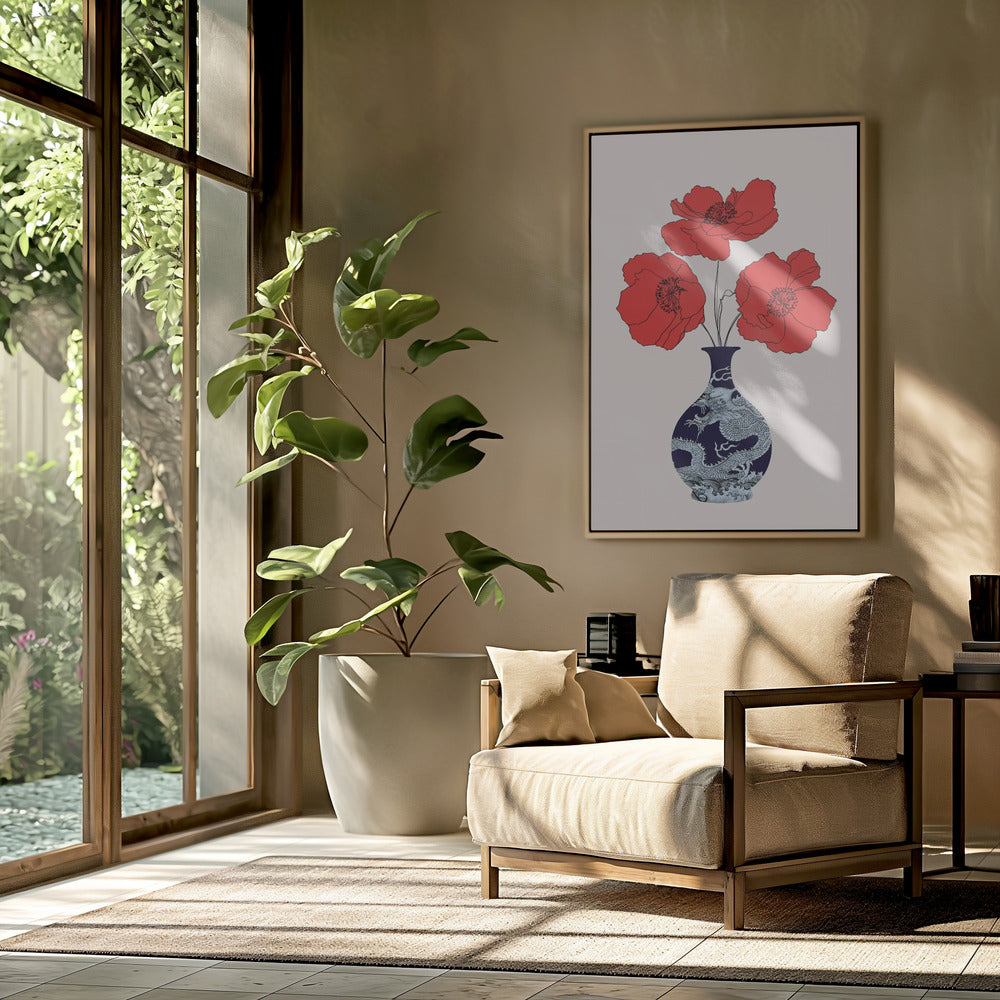 Three Poppies | Poster