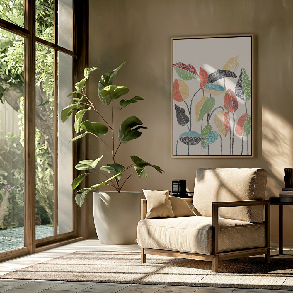 Happy Leaves | Poster