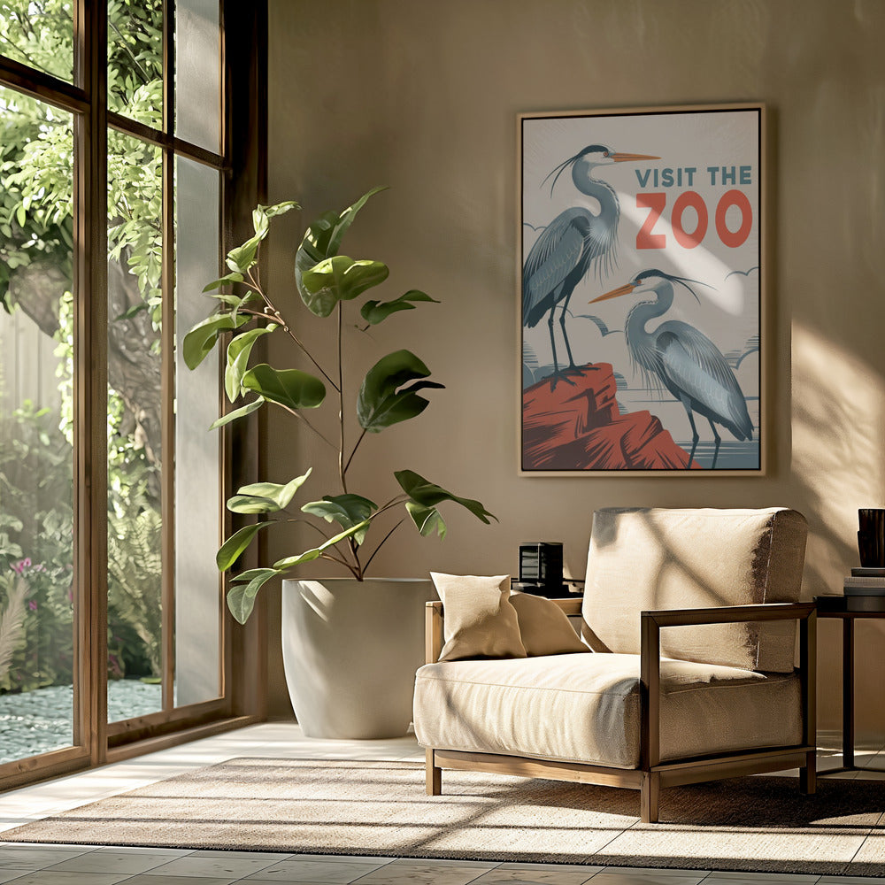 Visit the Zoo | Poster