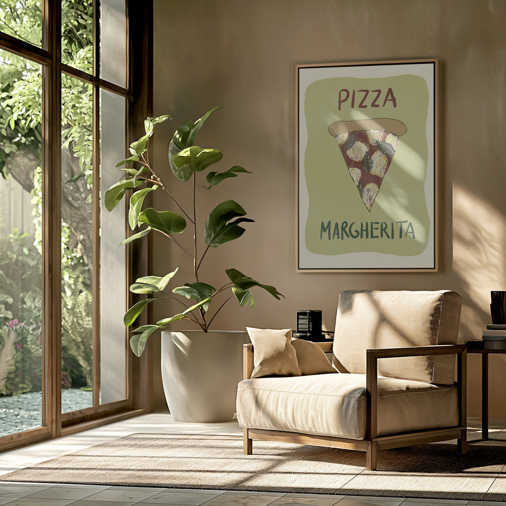 Pizza Margherita | Poster