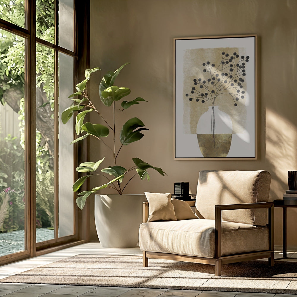 Abstract Vase | Poster