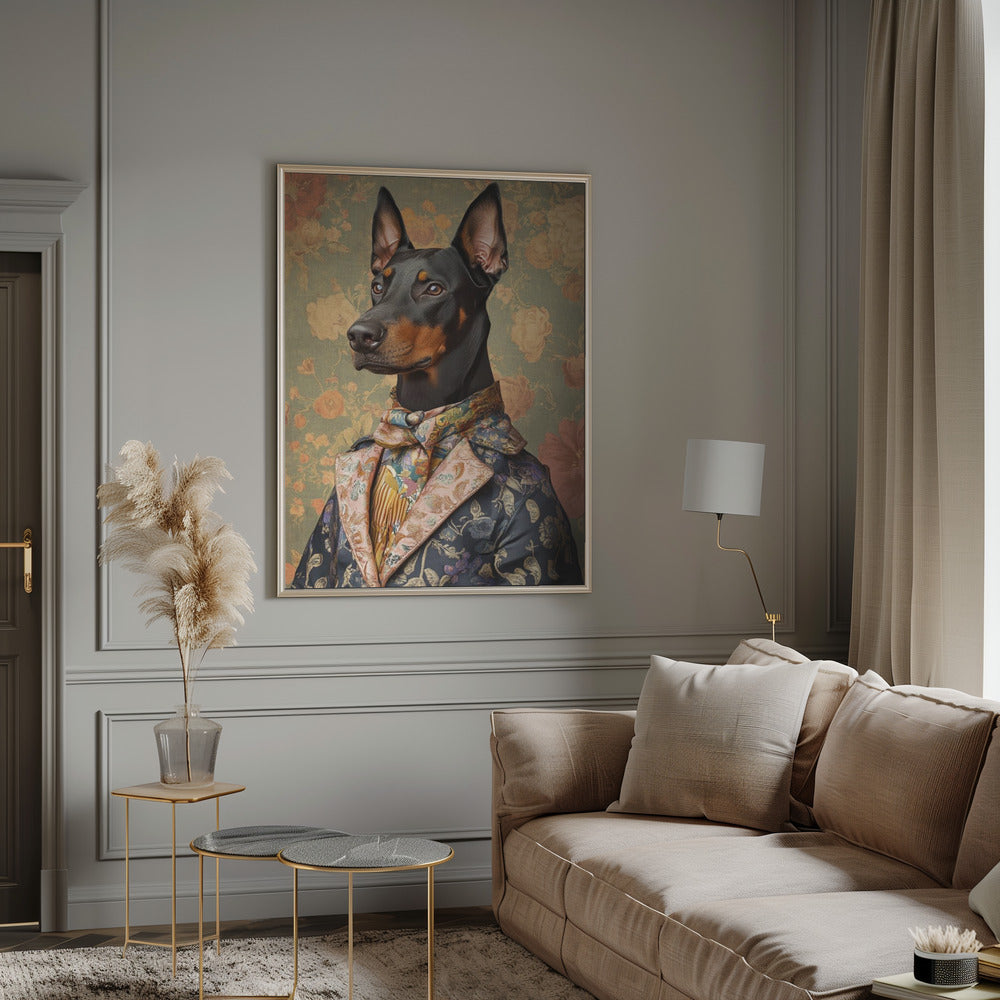 The Distinguished Doberman | Poster