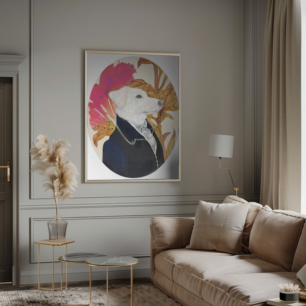 Regal Canine Portrait | Poster