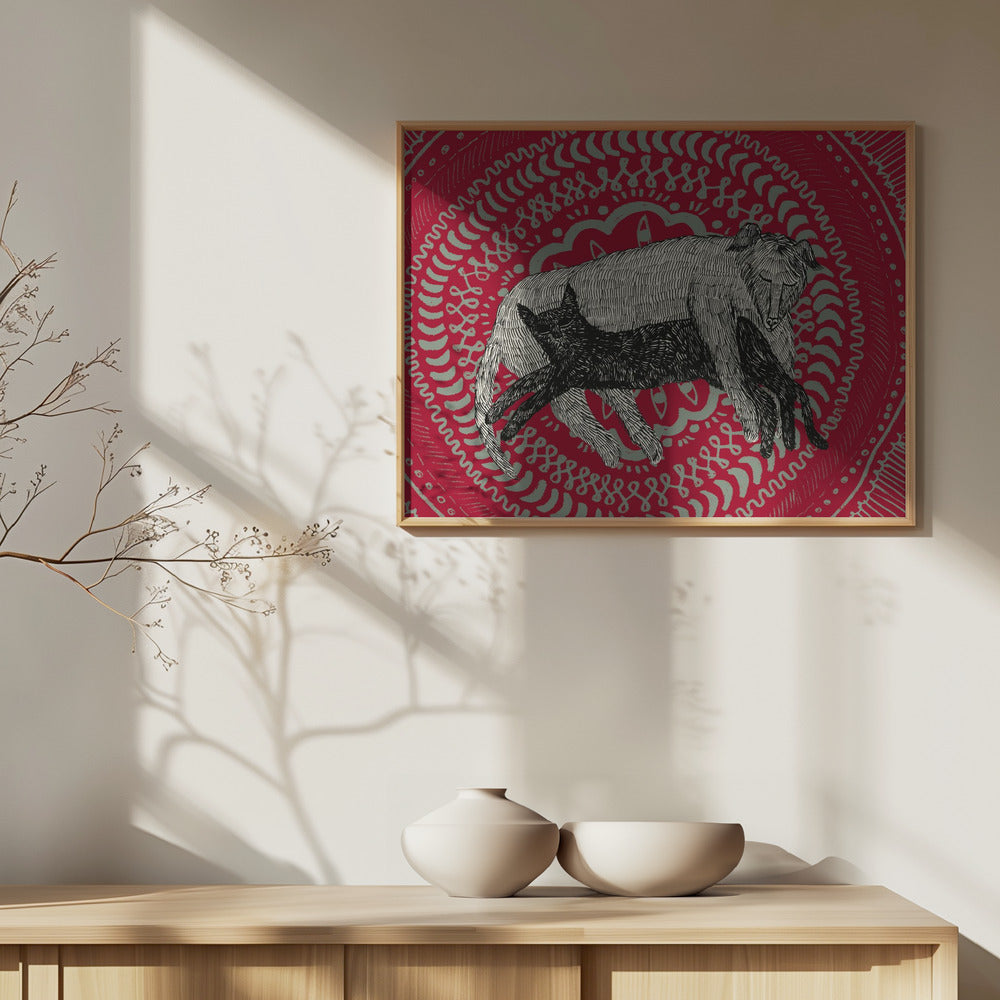 The Cat and The Dog | Poster