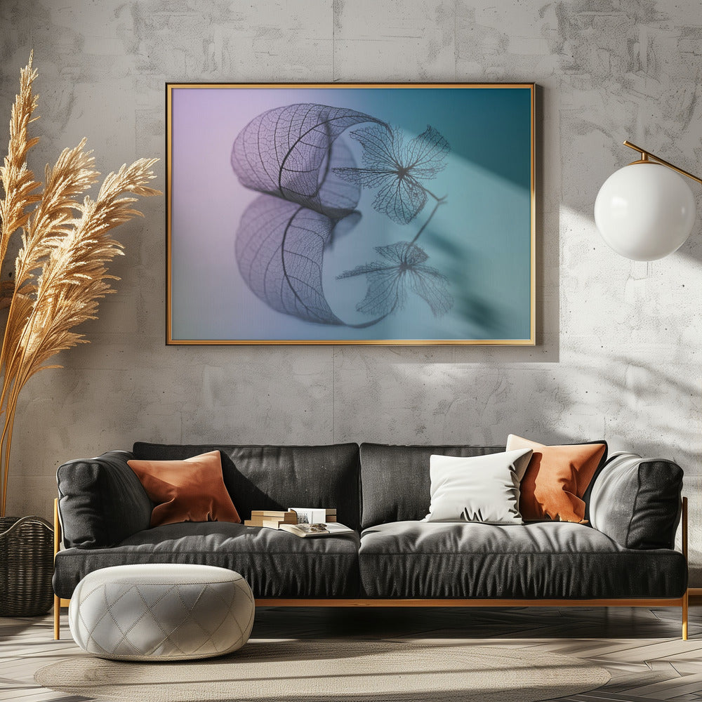 Story of leaf and flower | Canvas