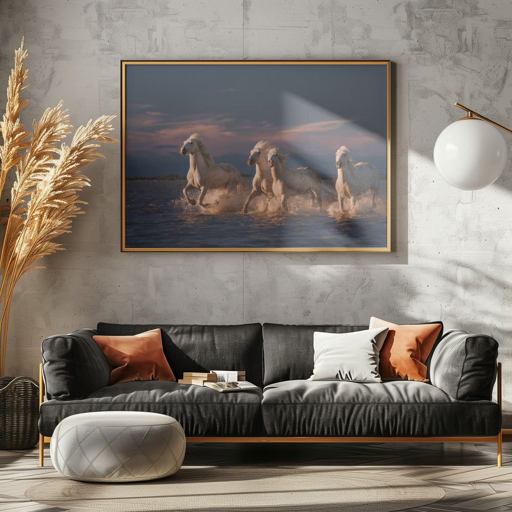 Angels of Camargue | Canvas
