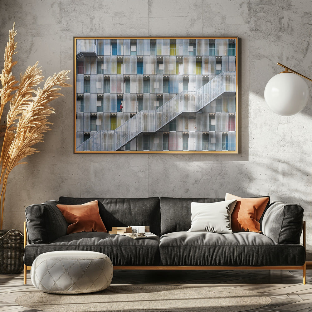 Colorful apartment | Poster