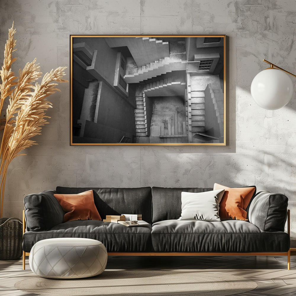 Escher lives here | Poster