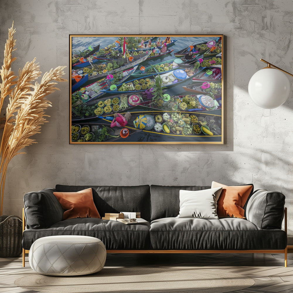 Banjarmasin Floating Market | Canvas
