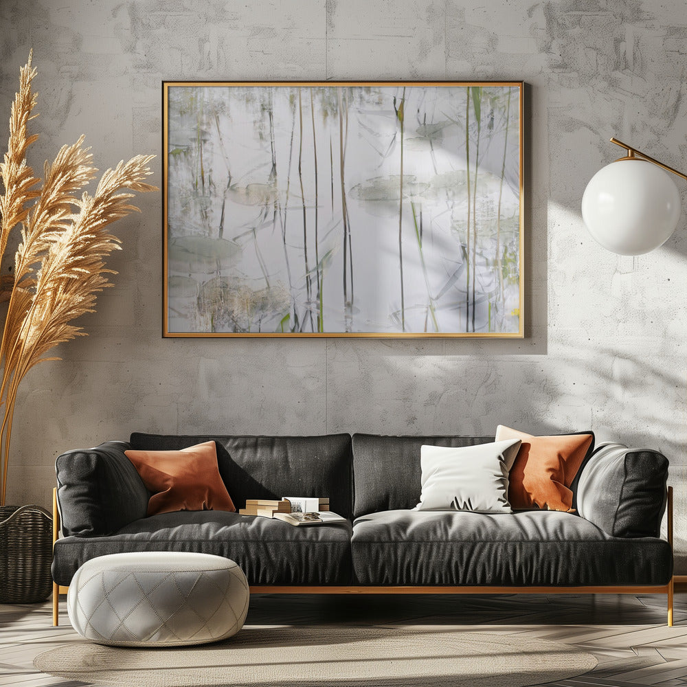 Lily leaves | Canvas