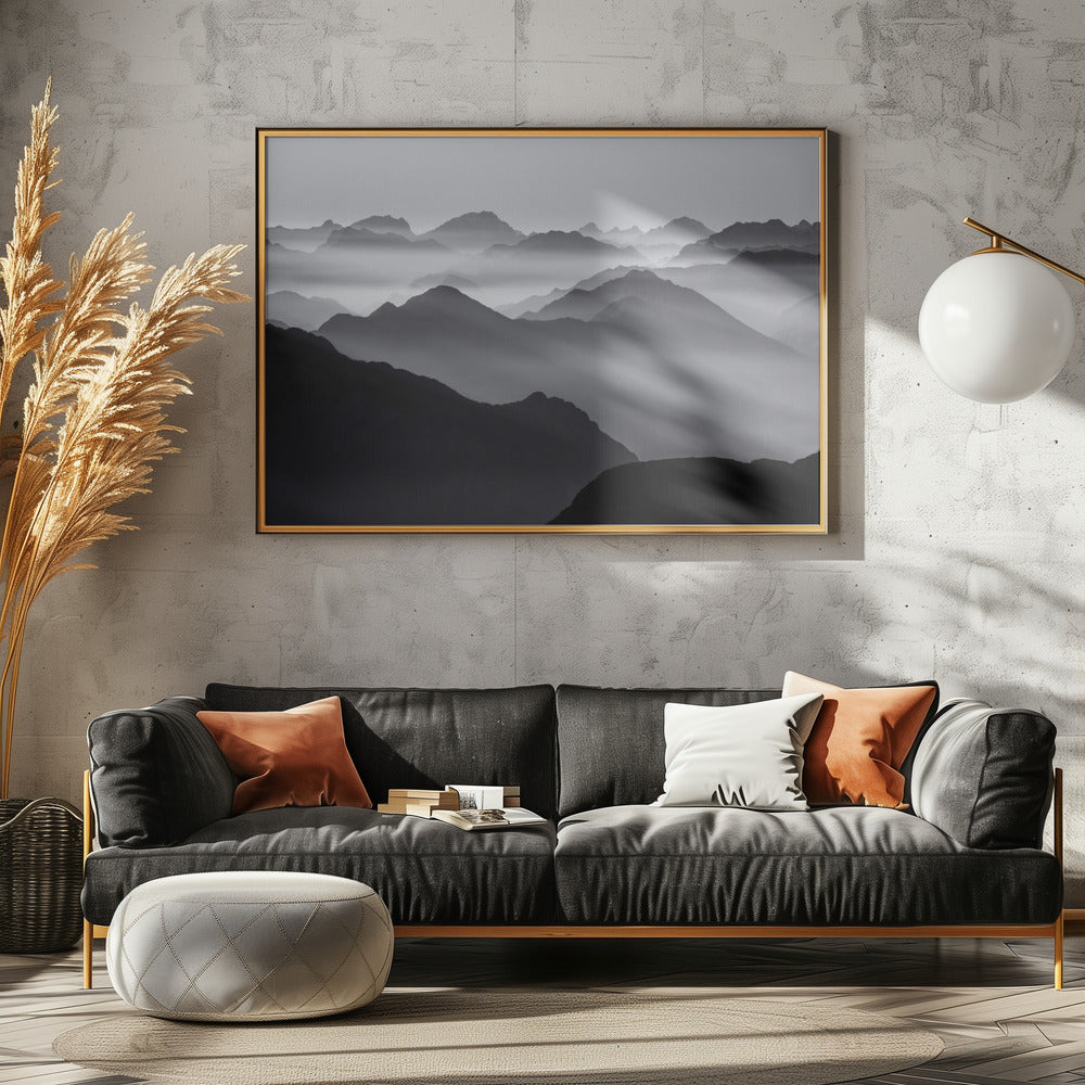 Mountain layers | Canvas