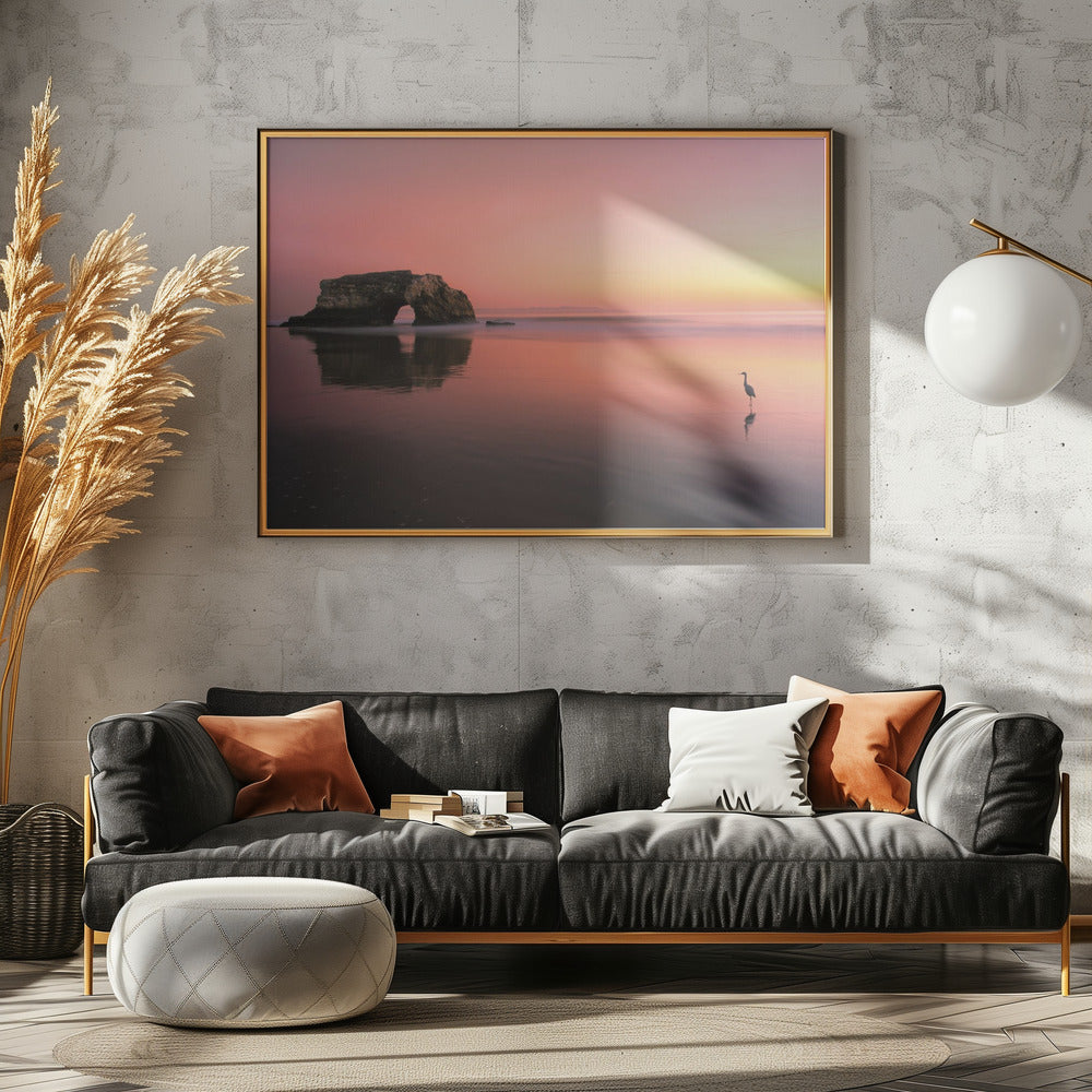 Sunset at the Natural Bridge-2 | Poster