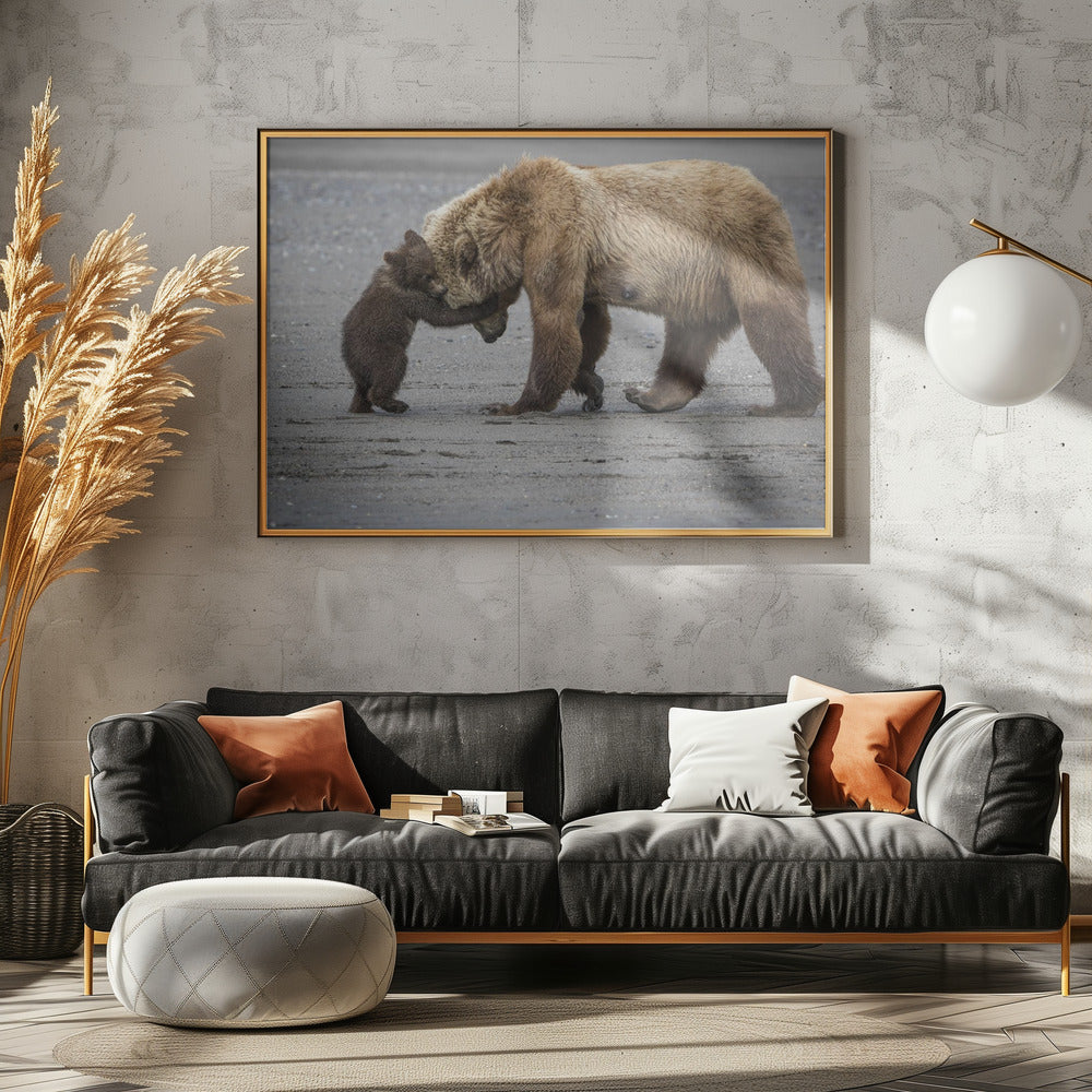 A Little Bear Hug | Canvas