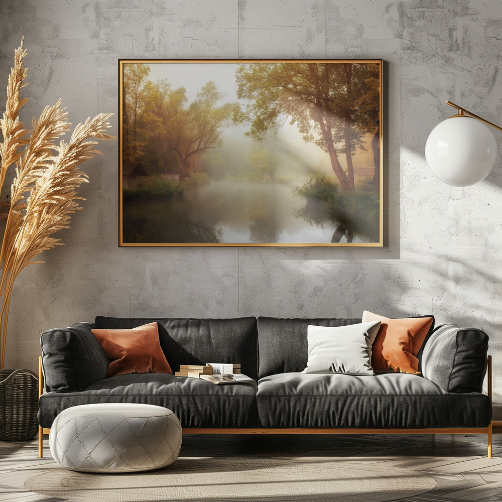 Foggy Autumn | Canvas