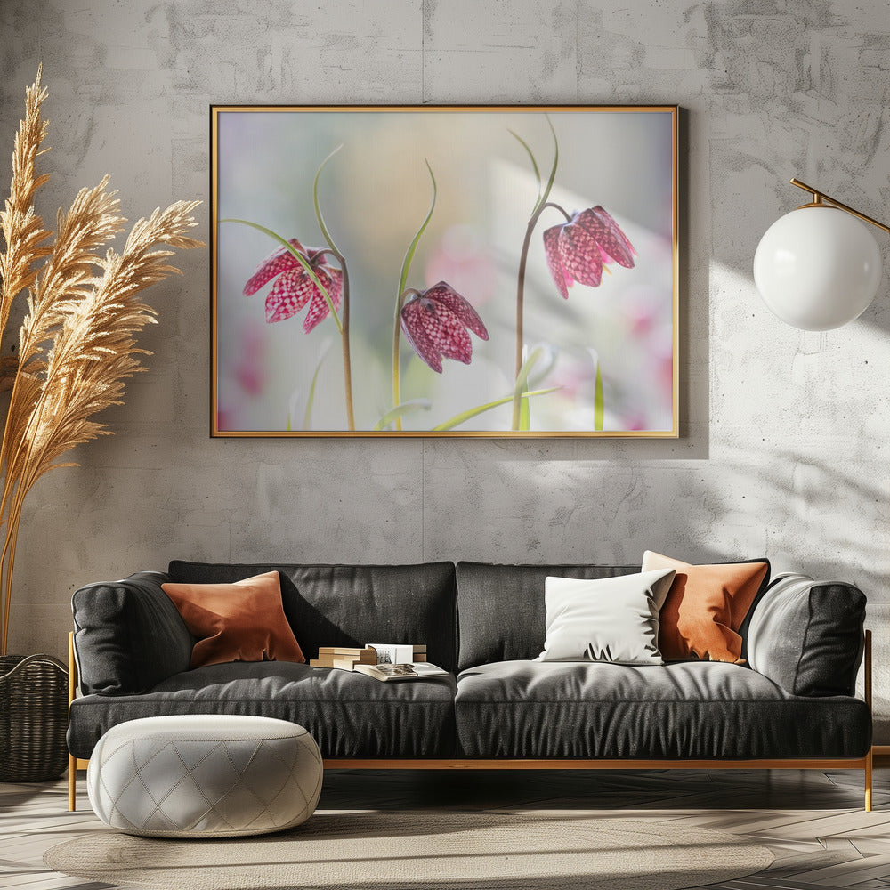 Snakes head Fritillary | Canvas