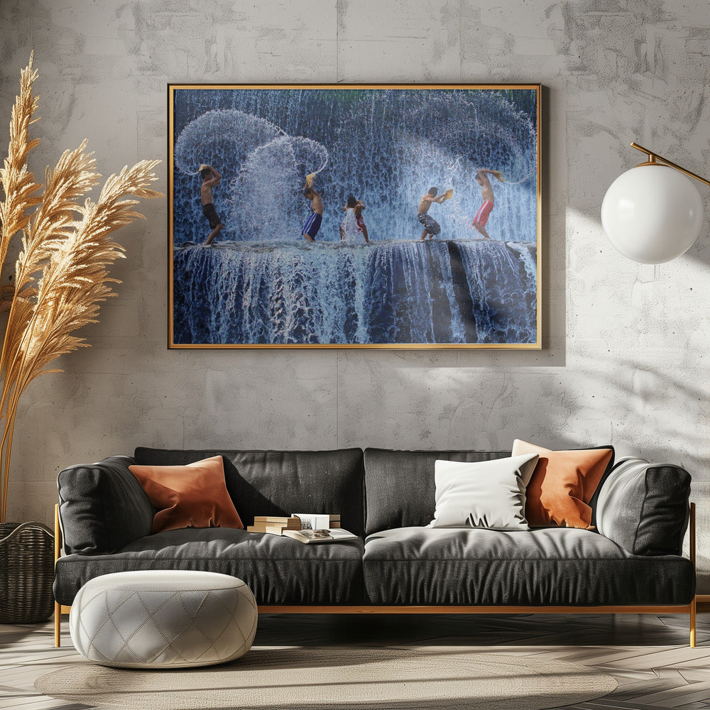 Playing with splash | Canvas