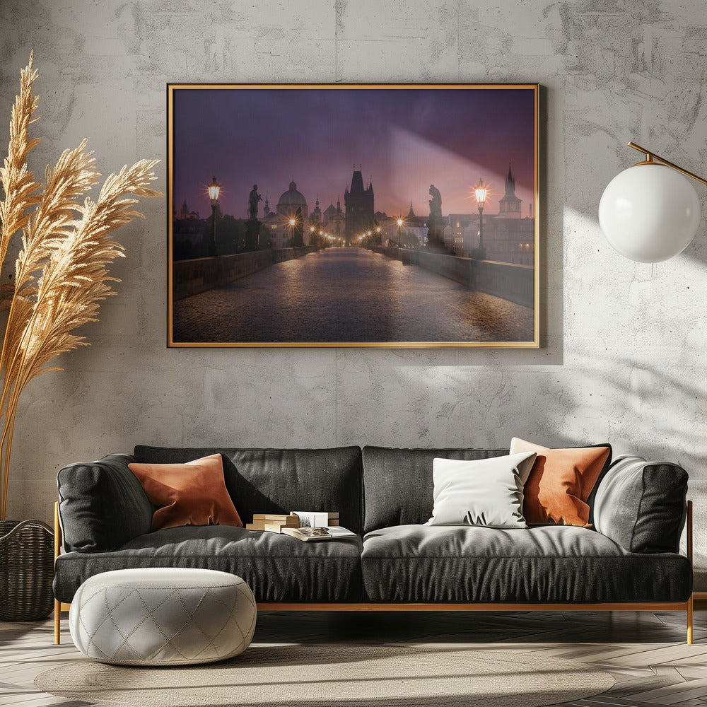 Saint Charles bridge, Prague | Poster