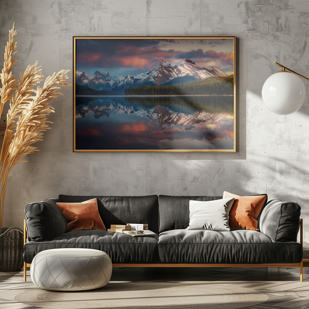 Maligne Color. | Canvas