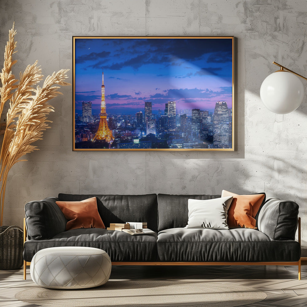 Tokyo night view | Canvas