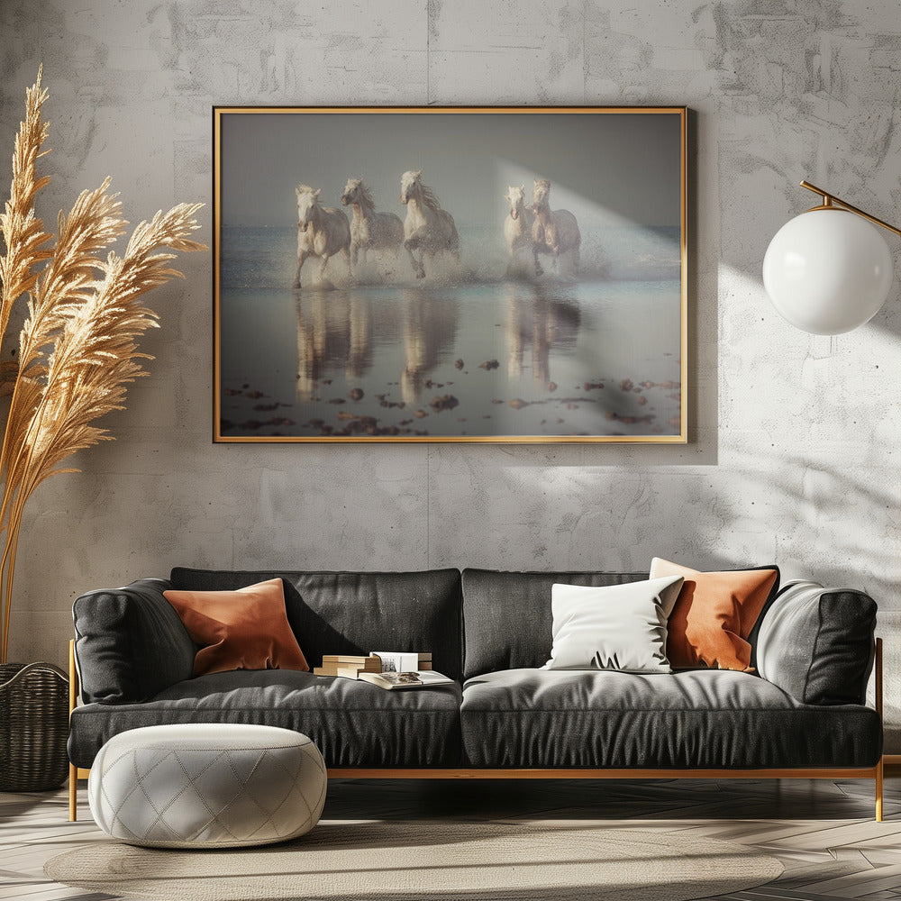 Camargue Horses | Canvas