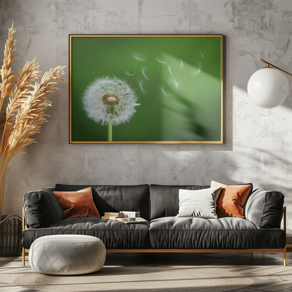 Dandelion Blowing | Canvas