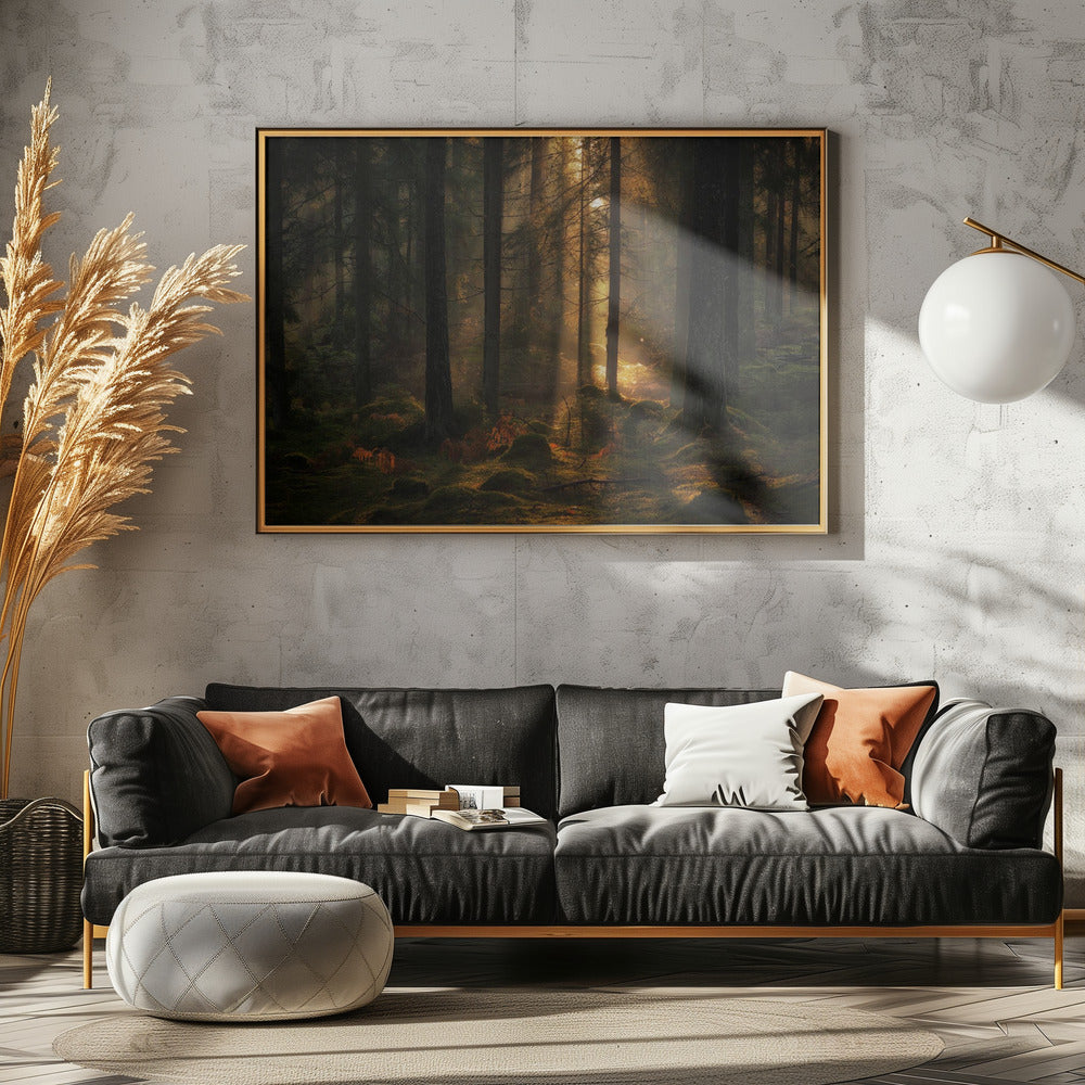 The light in the forest | Canvas