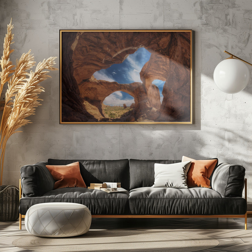 Double arch. | Canvas