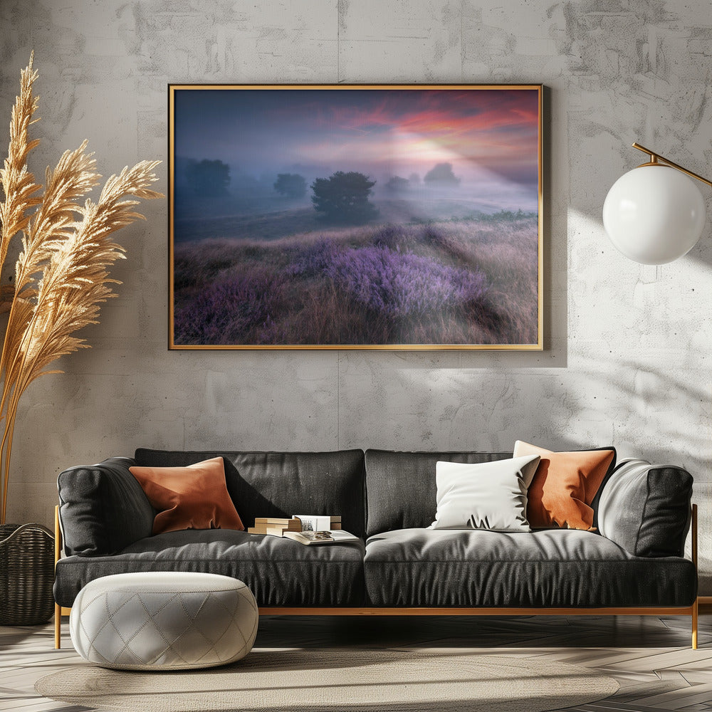 &quot;the colors of heather&quot; | Canvas