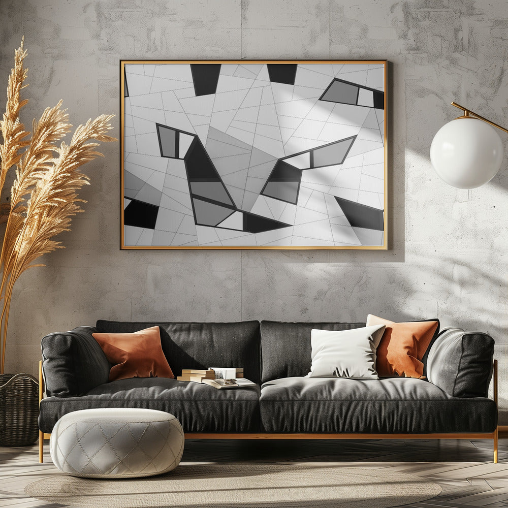 Puzzle of lines | Poster