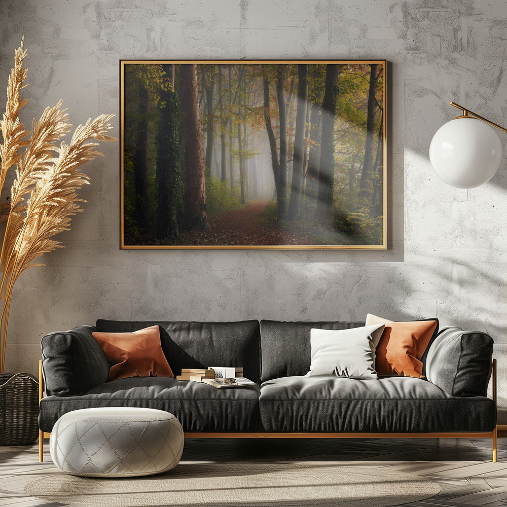 Autumn colorful forest | Poster