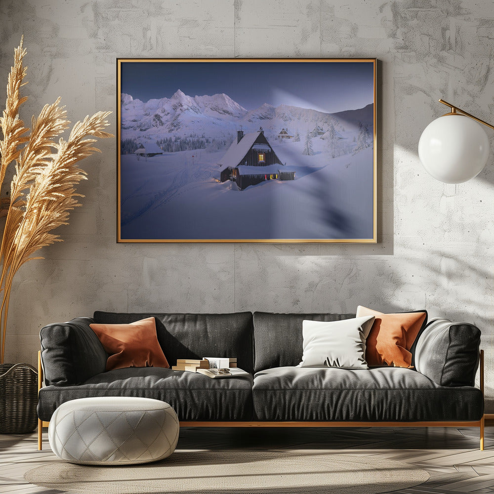 Winter Hut | Poster
