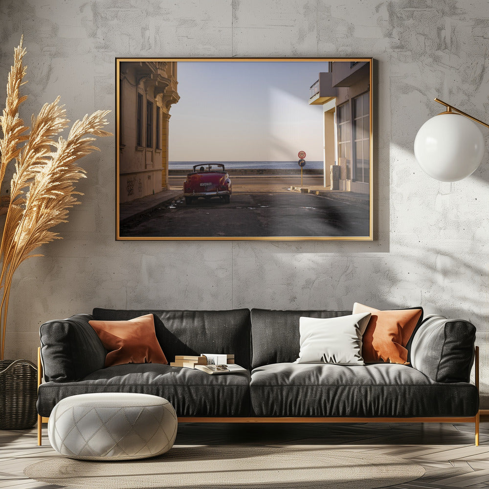 Watching the sun set - Havana | Poster