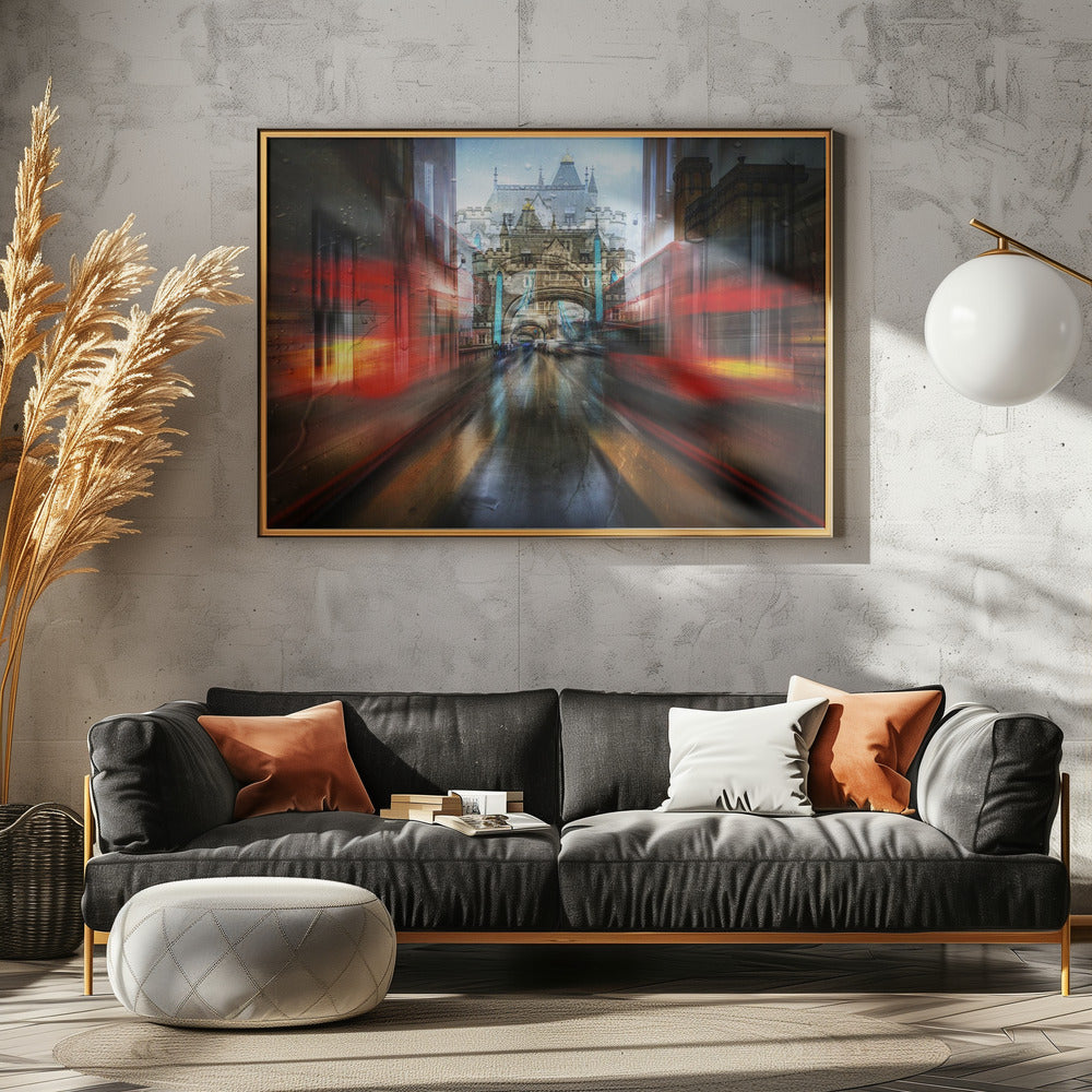 The red bus | Poster