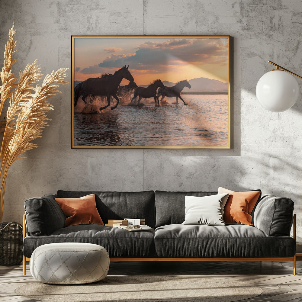WATER HORSES | Canvas