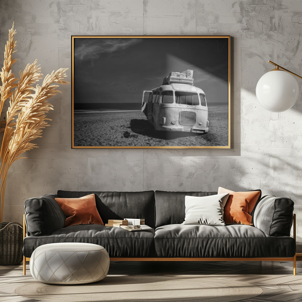Beached Bus | Poster