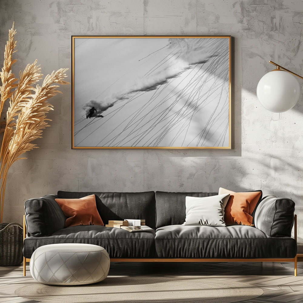 Skiing Powder | Canvas