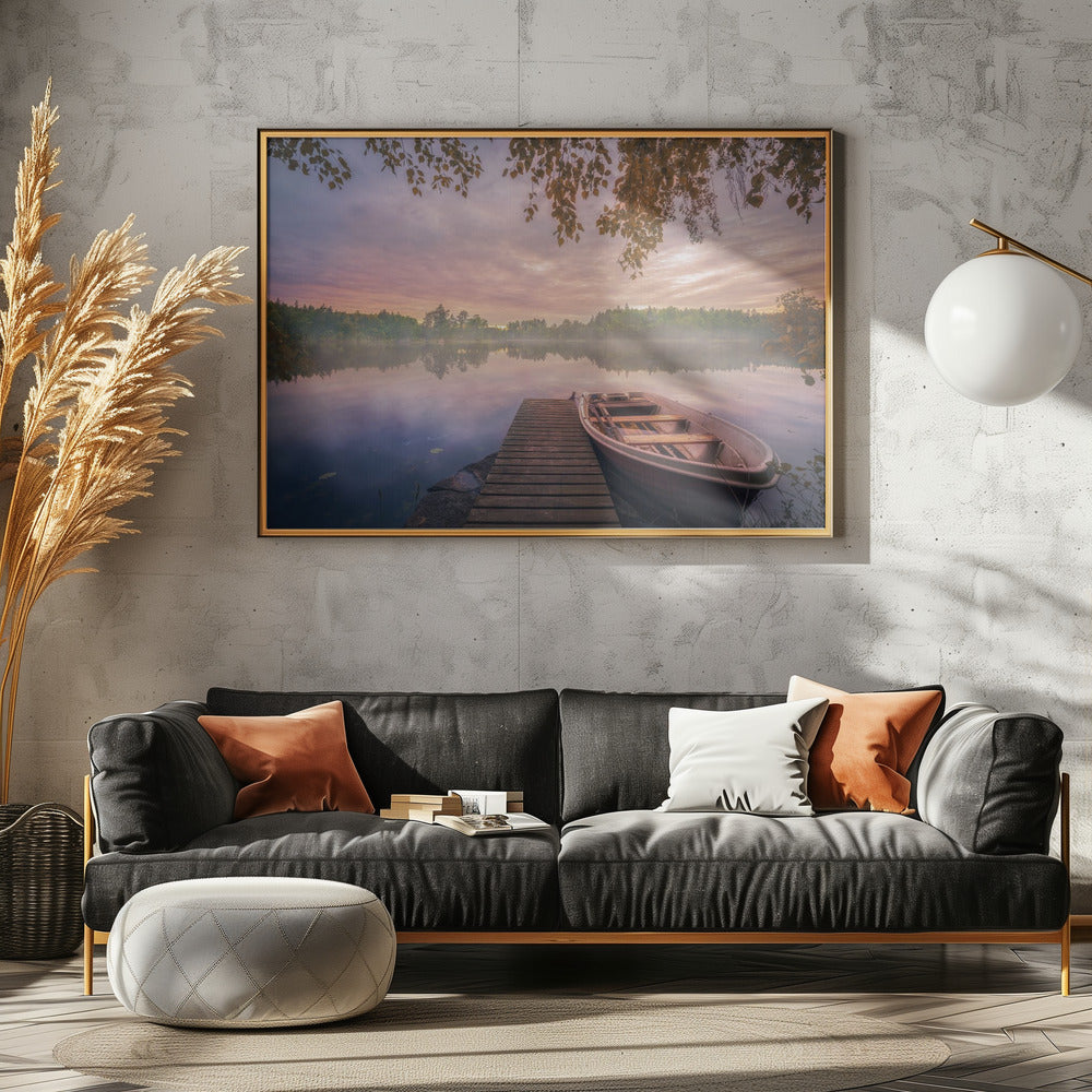 Colorful lake | Canvas