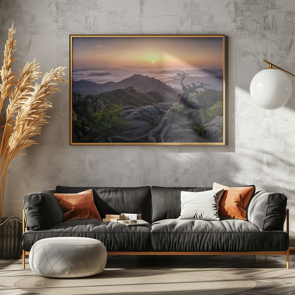 Sunrise on Top | Canvas