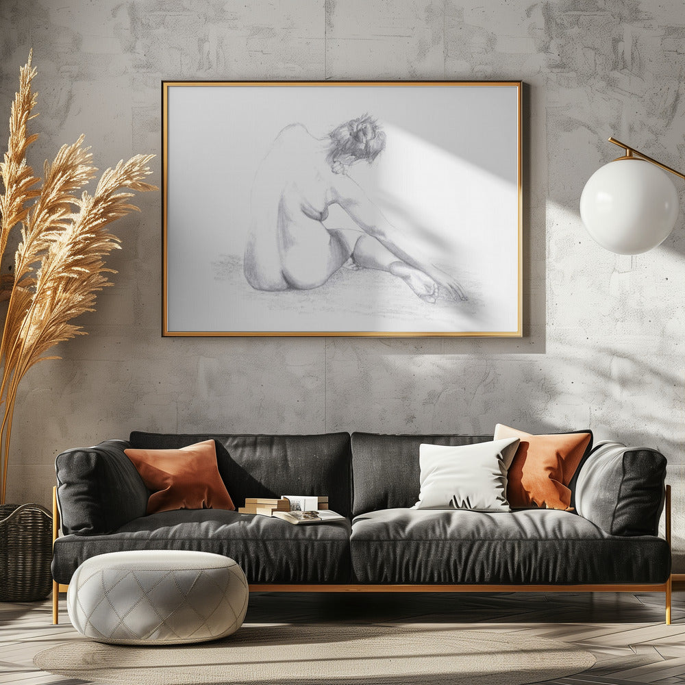 Sketch of a Woman | Canvas