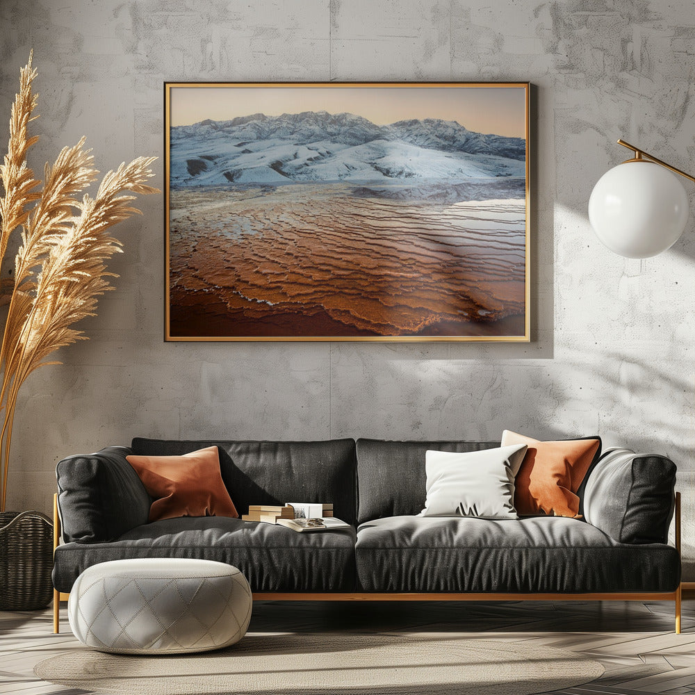 Badab-e Surt Texture | Poster