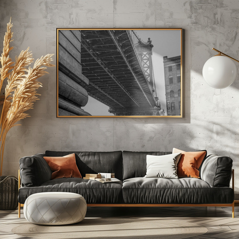 Manhattan Bridge - Brooklyn New York | Poster