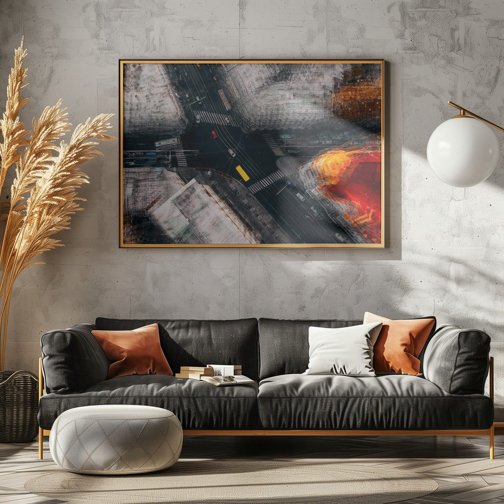 Moscow crossroad | Poster