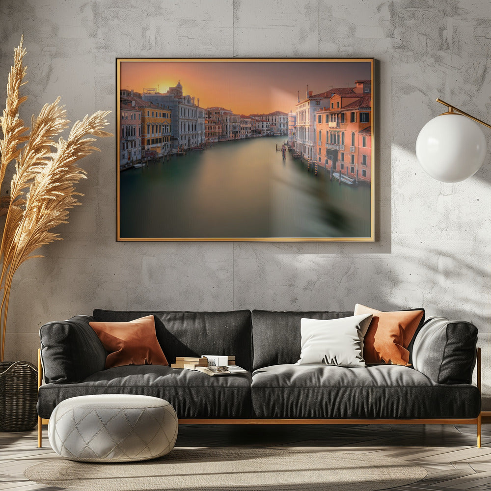 Sunset in Venice | Poster