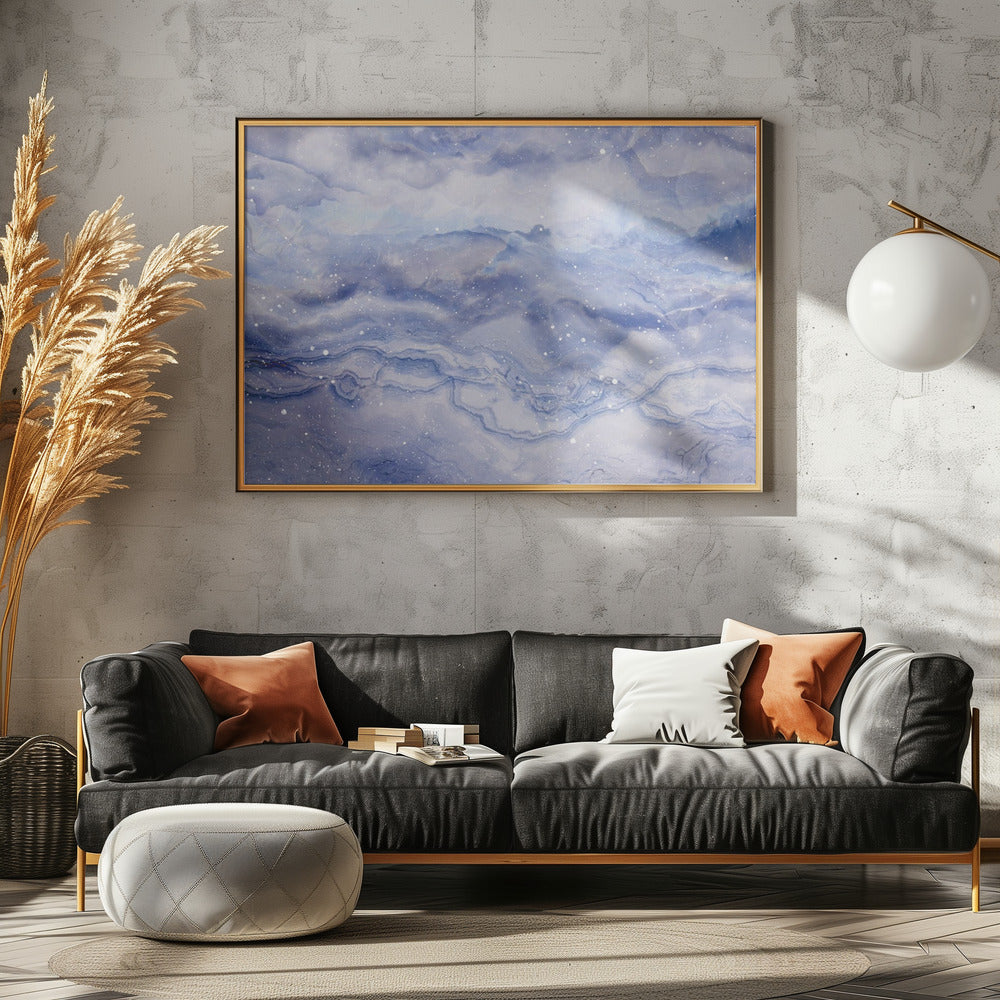 Mystic Winter Waves | Canvas