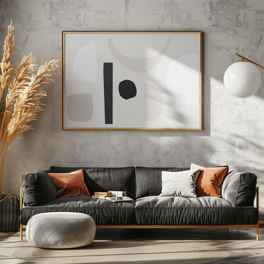 Abstract Shapes Dance | Canvas