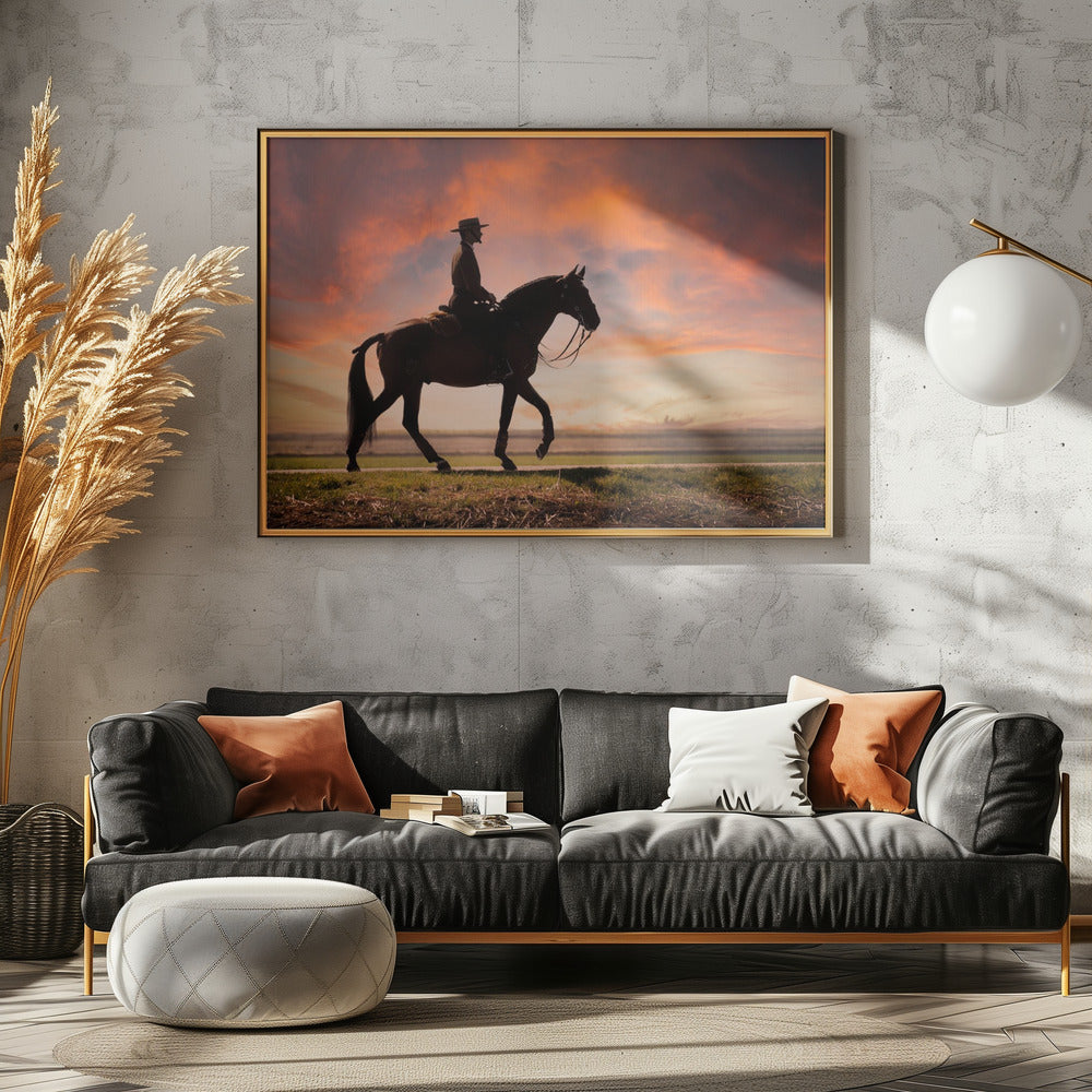 Evening ride | Poster