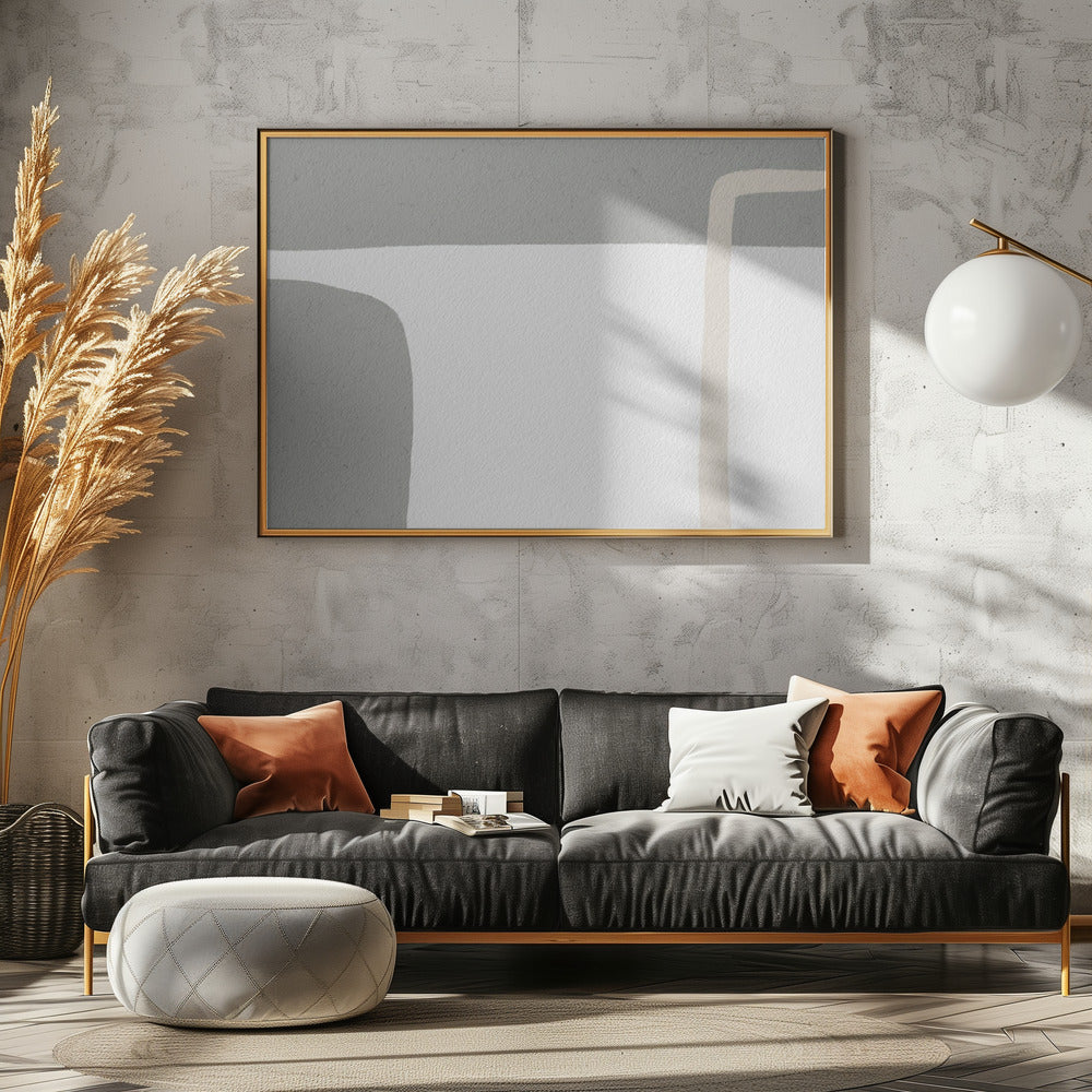 Muted Geometric Forms | Canvas