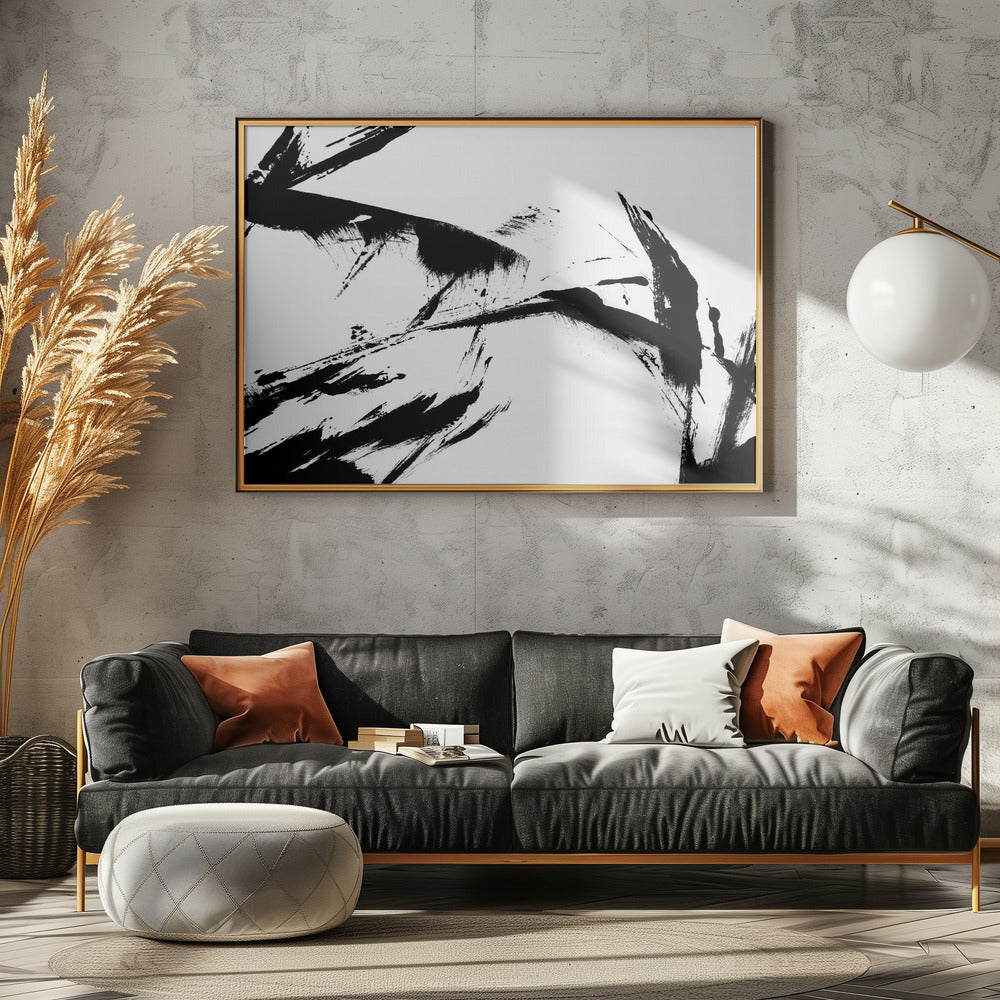 Feathery Streak | Canvas