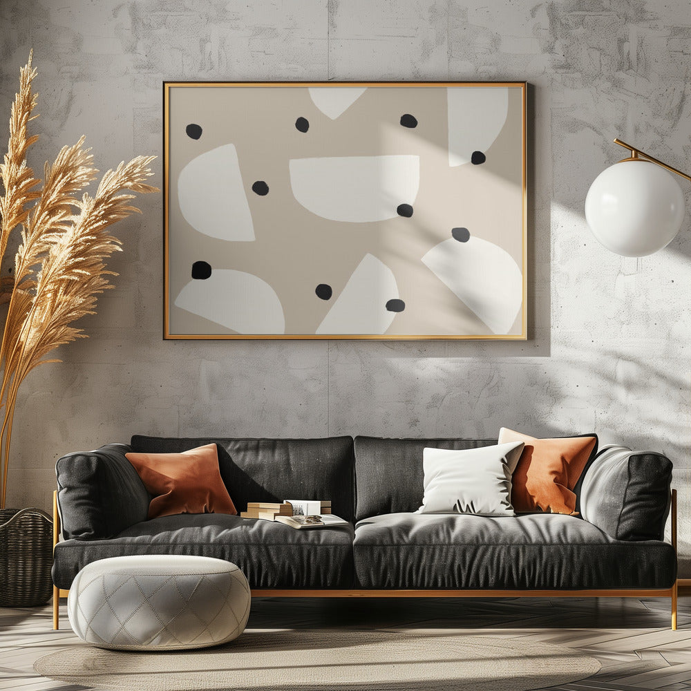 Eclipses and Dots | Canvas